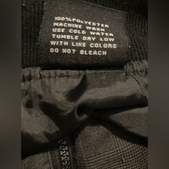 Yago Men Bomber Zip Up Jacket Size Large Black, Brown - Picture 12 of 12